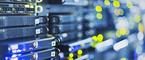 Bright blinking lights on server | CNA Insurance