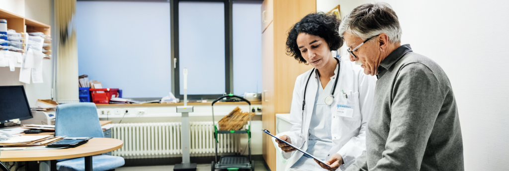 Doctor Talking to a Patient