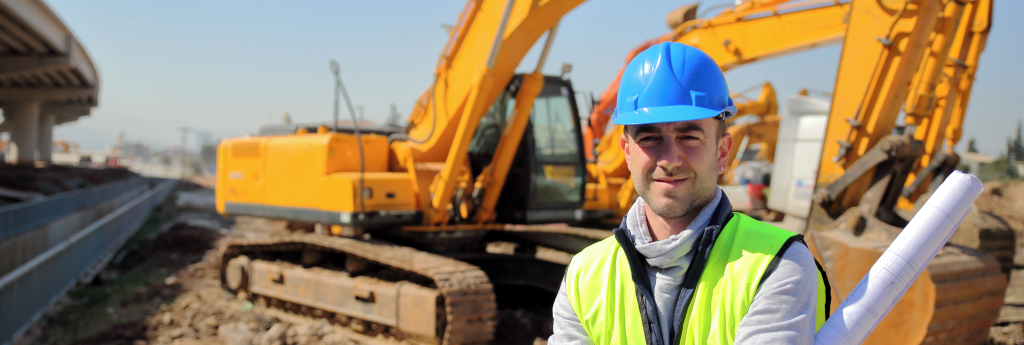 Construction worker on site