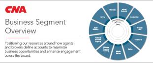 Commercial and specialty offerings overview chart | CNA Insurance