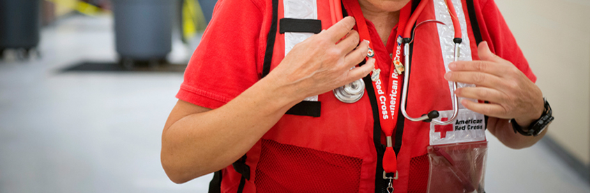 American Red Cross worker | CNA Insurance